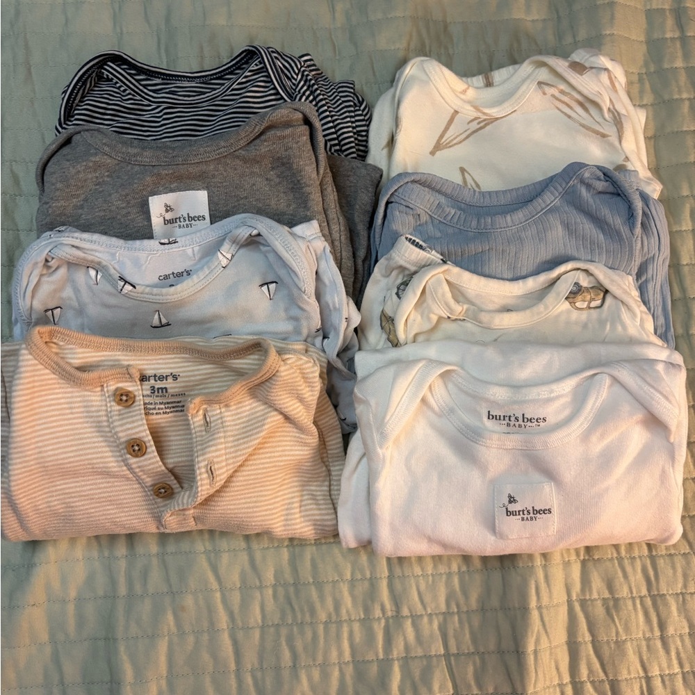 Burt's Bees and Carters Baby Boys' Assorted Sleep Gowns